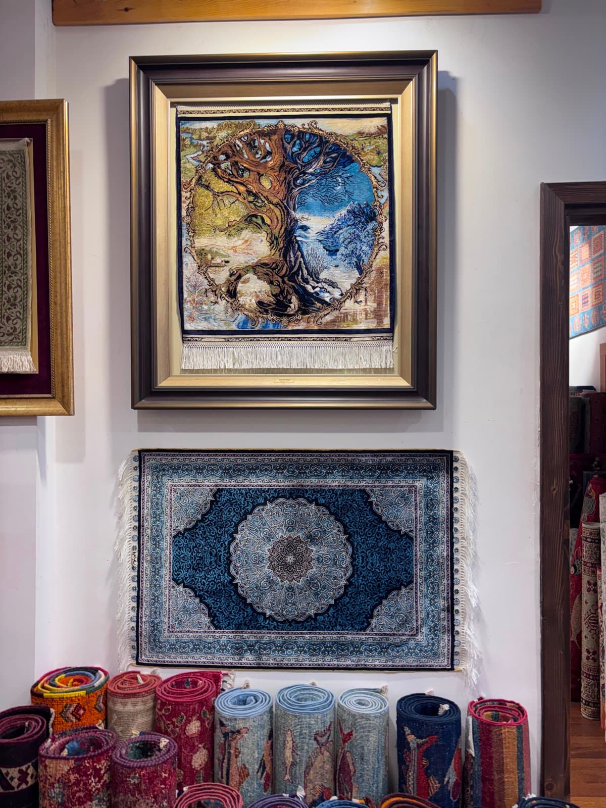 A curated selection of hand-knotted Turkish rugs